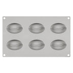 DIY Coffee Bean 6 Forms Mousse Cake Mold Silicone Pastry Molds for Baking French Dessert Cake Decorating Tools