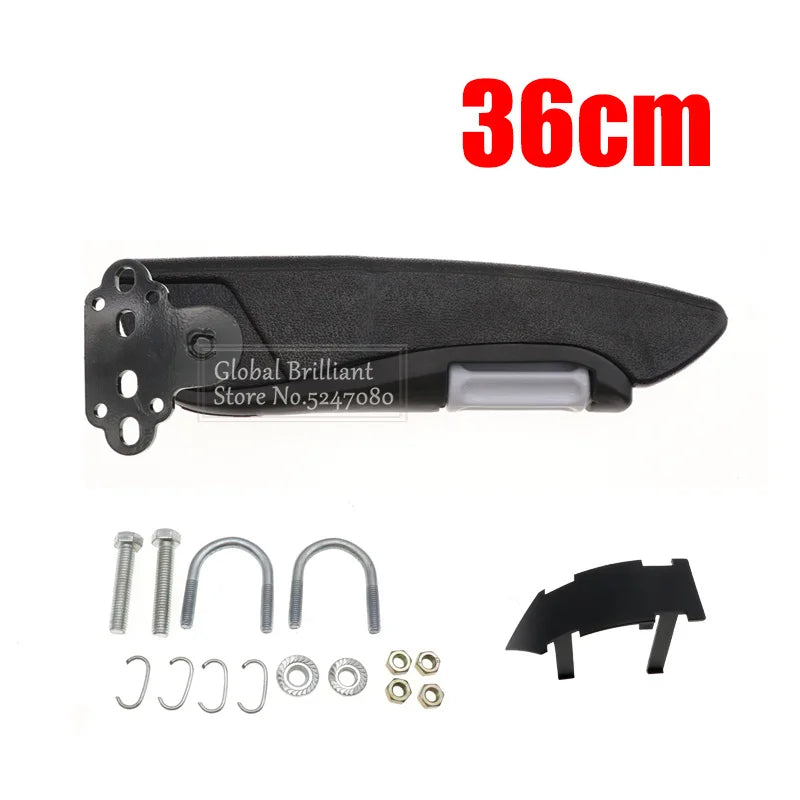 31cm 36cm 40cm Universal Adjustable Left Right Side Car Truck Seat Armrest Hand Holder Arm Rest Leather For RV Caravan Boat