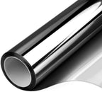 One Way Tint Mirror Window Film Daytime Privacy Self-adhesive Film Vinyl Sun Blocking Anti UV Glass Door Sticker Home Decoration