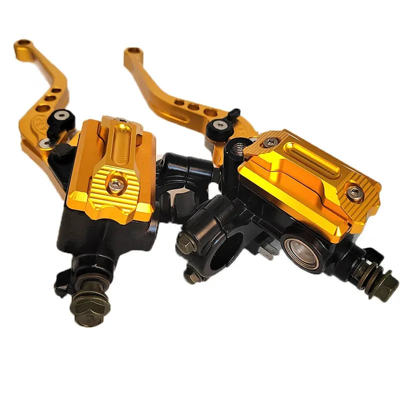 Motorcycle Handlebar Master Cylinder Levers Handle Hydraulic Brake Pump Clutch