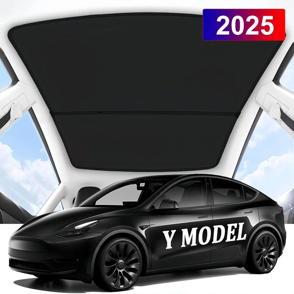 For Tesla Model Y Juniper 2025 2026 Launch Sun Shade Front Rear Side Window Sunshade Windshield Sun Outdoor Camping Accessories