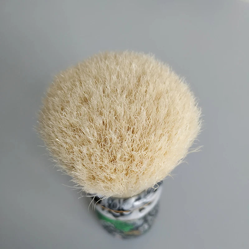 DSCosmetic 30mm Boar Bristle Shaving Brush, Resin Handle Wet Shaving - Black Great Wall