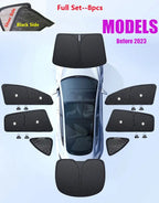 for Tesla Model 3 Y S X 2025-2020 26 Privacy Sunshade Side Window Sun Shades Front Rear Windshield Blind Shading Outdoor Camping