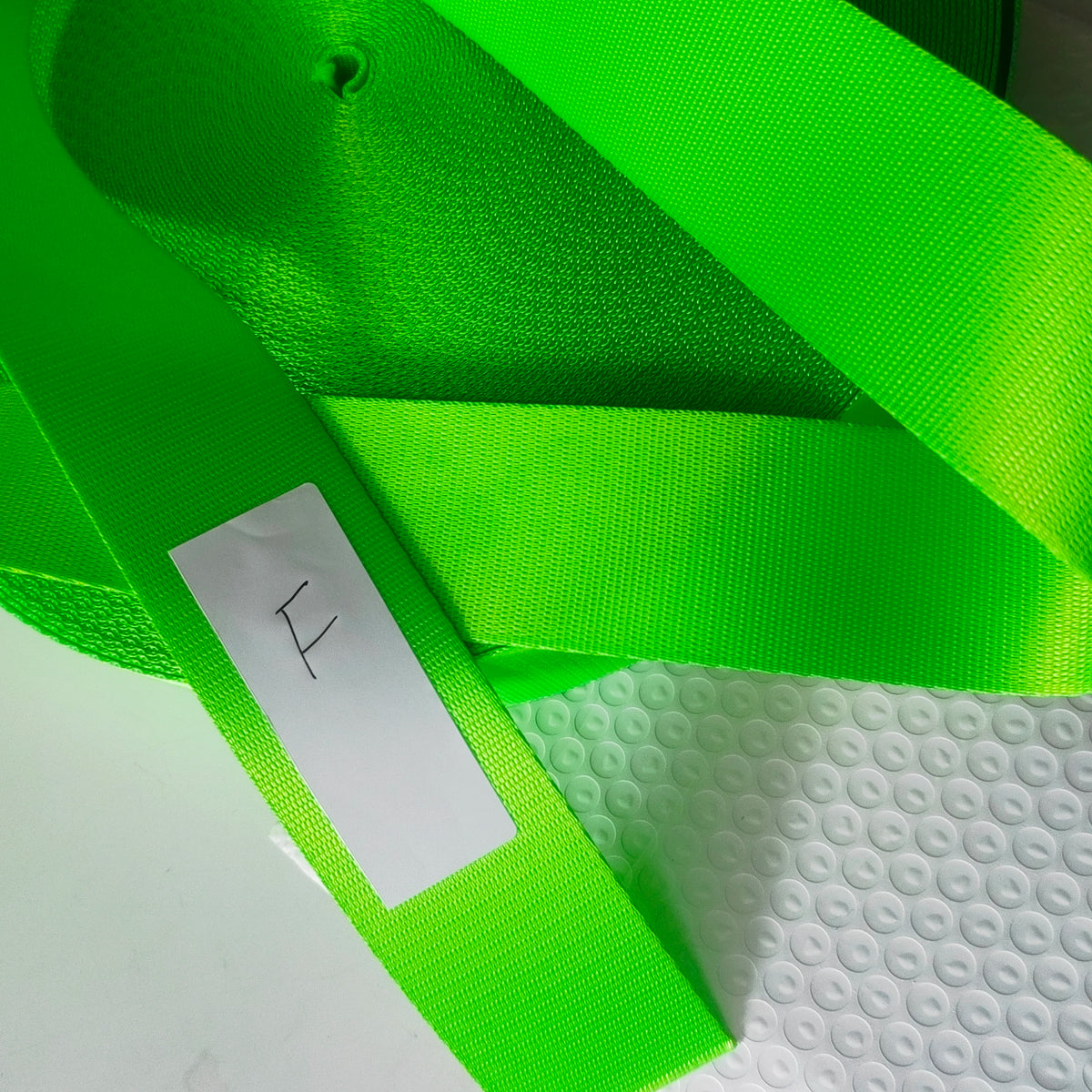 joormom 3M-30M  EU-Standard Fluorescent Green (F) Racing Car Seat Belt Webbing Personalized Modification Car Accessories