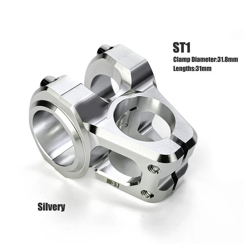 ST1  Stem 31.8MM 35MM Suitable for street bikes in all terrain mountainous areas   stem  mountain bike parts