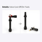 MANA 1Pair Bicycle Presta Valve 40/53/63/78/100mm 7075 Aluminum Alloy For Tubeless Road/MTB/Gravel Bike-ELITEWHEELS Valve