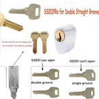 For Lishi Yale Picks Picking SS001 2 In1 Locksmith Tools Master Key Decoder Micha Decoder Hooks Topolines To Open Locks