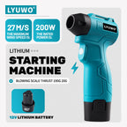 Manual Turbo Jet Fan Mini Handheld Air Blower, Portable Household Cleaning, 1pc