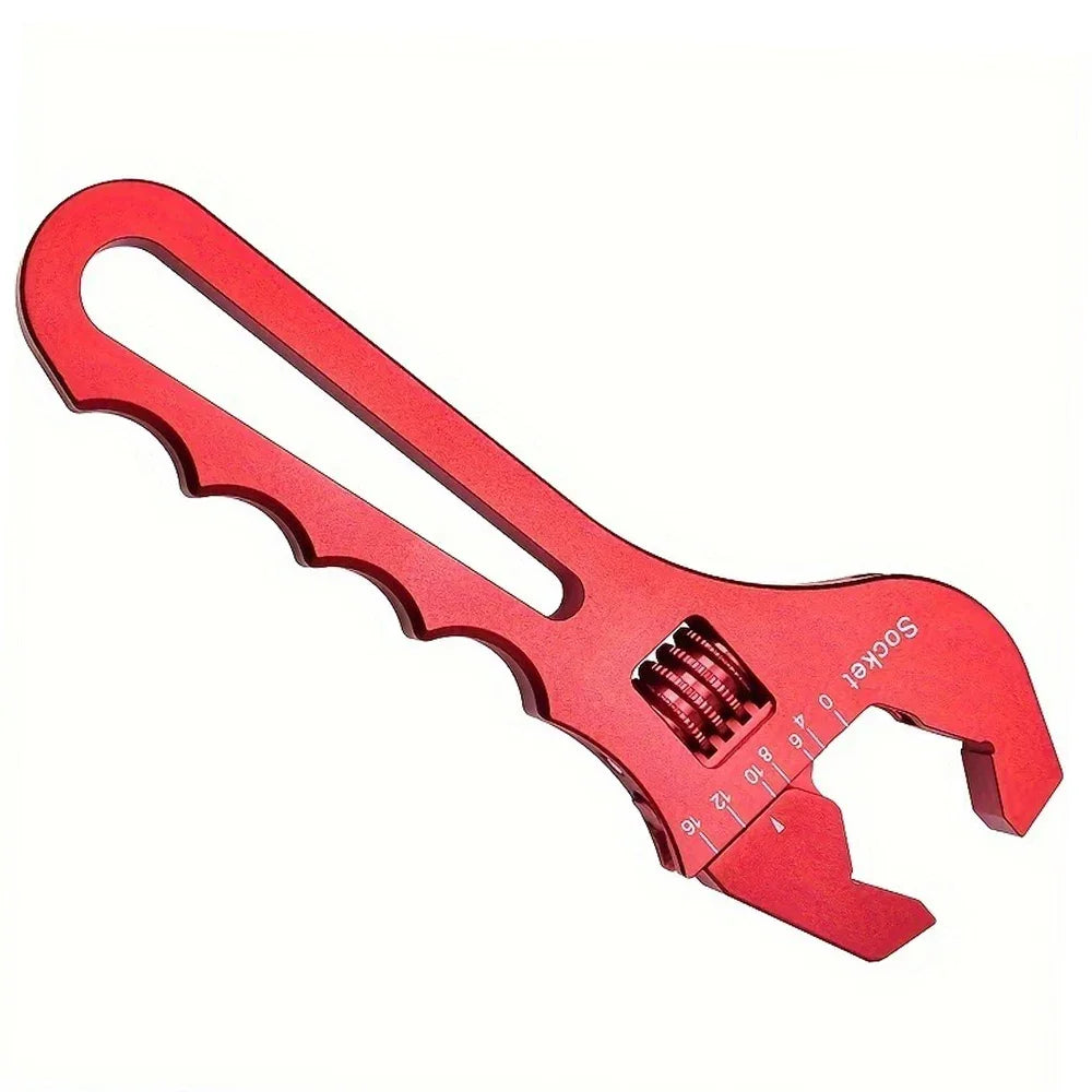 Adjustable AN Aluminum Wrench Hose Fitting Tool Aluminum Spanner AN3-AN12 Wrench Spanner Fitting Tools