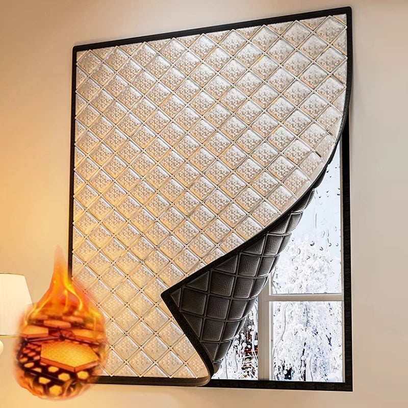 Winter warm curtains, insulated windproof sealed windows, cold proof and insulated, screen windows，Shading, sound insulation