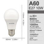 10pcs/lot LED bulb E27 AC 110V 220V 3W 8W 9W 12W 15W 18W 20W 24W LED A60 G45 lamp Saving Cold Warm White Bulbs for Home Light