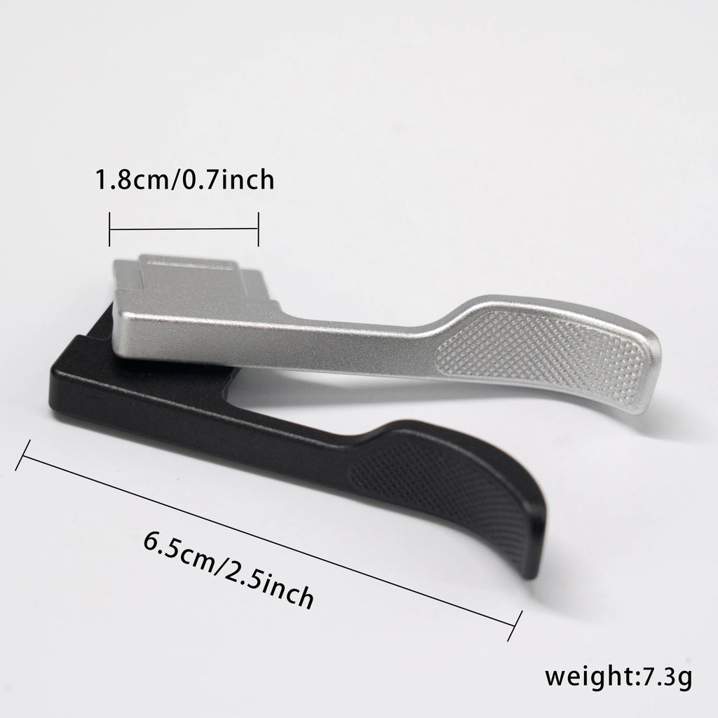 Aluminum Metal Hot Shoe Thumb-Up Hotshoe Thumb Up Grip for Sony A7C2 A7CR A7C Camera Hand Grip