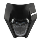 Motorcycle Headlight Plate LED Headlamp for KTM EXC XC SX SXF MX 125-500 2018-2023 Supermoto Dirt Bike Enduro Motocross Fairing