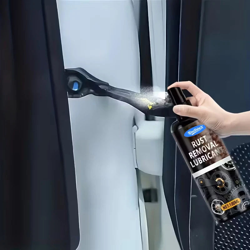 100mL Universal Rust Remover Revitalizing Spray for Car Wheels Metal Surfaces Strong Decontamination Smooth Reliable