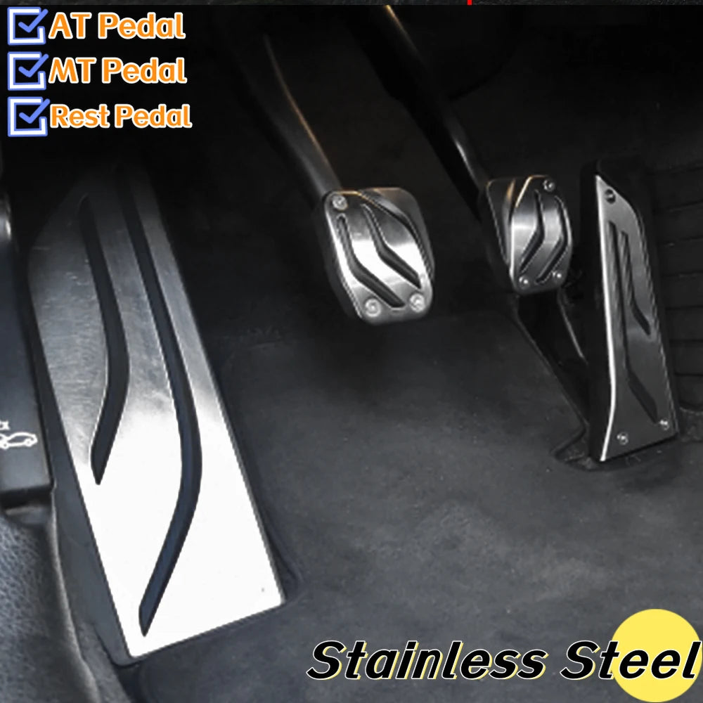 Car Pedals Cover for BMW 1234 Serials F20 F21 F22 F23 F24 F30 F31 F32 F33 F34 F35 F36 F80 F82 F83 E81 E82 E88 E90 E91 E92 E93