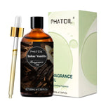 PHATOIL 100ml Oud Warmth Fragrance Oil For Diffuser Aromatherapy White Santa Teakwood Vanilla Amber Japanese Magnolia Aroma Oils