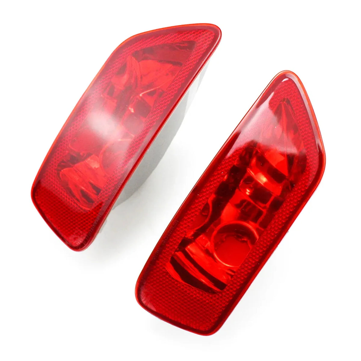 For Jeep Compass Grand Cherokee 2011-2016 2 PCS 57010716AC-R Rear Bumper Brake Light Tail Turn Signal Reflector Lamp No Bulb