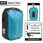 Rhinowalk Bicycle Front Fork Bag Waterproof Quick Release 4L/6L, Black Blue Olive Orange