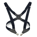 New Men's Suspenders Adjustable Braces X Back Shirt Clip Suspender Elastic Belt Trousers Braces Shoulder Strap For Men Women