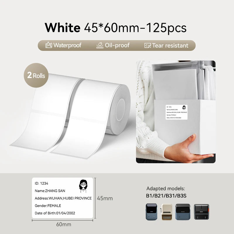 White45x60--2rolls / China Mainland