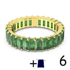 2025 New Dopamine Zircon Couple Ring Suitable for Rainbow Color Candy Theme Daily Dressing Party Party Party Preferred