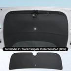For Tesla Model Y Juniper Model 3 Highland Trunk Tailgate Protection Pad Rear Trunk Door Leather Anti Fouling Protection Pad