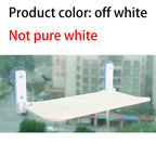Assembly Free Folding Cat Hammock Plush Mesh Cat Window Wall Jumping Platform Double Suction Cup Cat Hammock