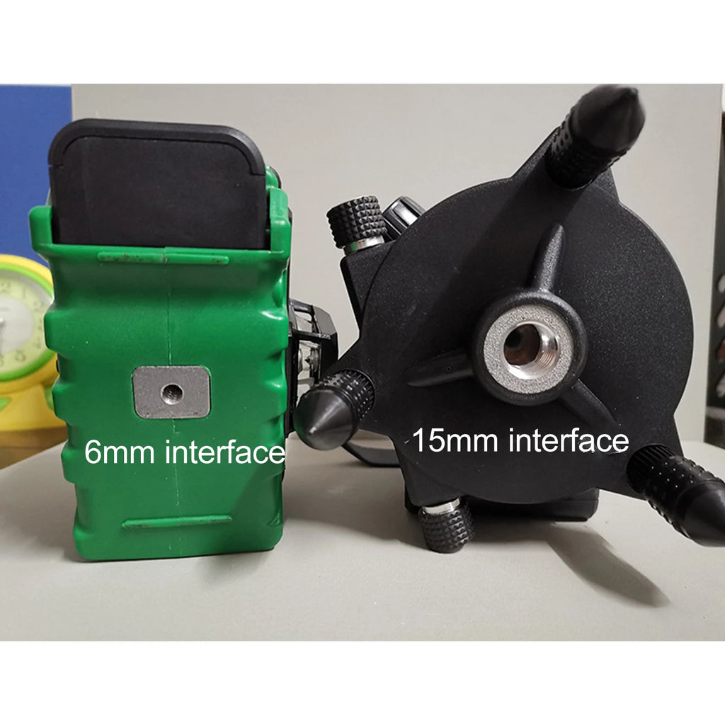Fine Tuning Bracket Level Adapter 360 Degree Adjustable Support L Shape Pivoting Base with Clip Wall Ceiling Mounted