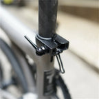 Brompton T Line Titanium Seatpost Clamp Lock, Black/Gold/Silver