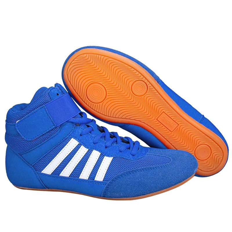 GINGPAI Training Wrestling Shoes Men female Fitness Boxing Shoes Mesh Breathable Boxing Shoes Men High Quality Wrestling Shoes