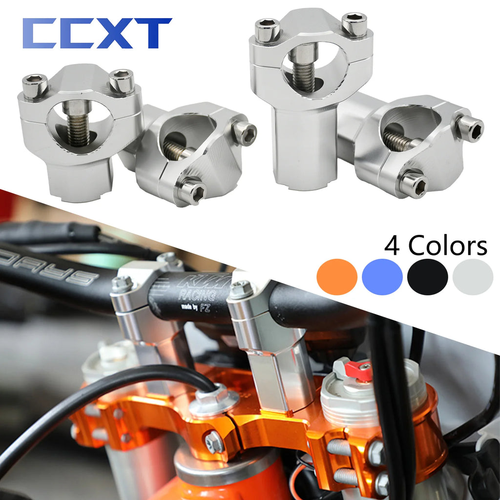 Motorcycle 11/8" 28MM Handlebar Risers Bar Mount Clamp For KTM 690-1290 Enduro/R Super Adventure R/S 2008-2022 EXC SXF Motocross