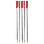 50/5 Pcs/lot L:4.5 in Ballpoint Pen Refills for Cross Pens Medium Point Blue Black Ink School Office Supplies Stationery