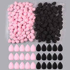 100PCS large makeup sponge, suitable for face cream and powder concealer, loose powder makeup applicator