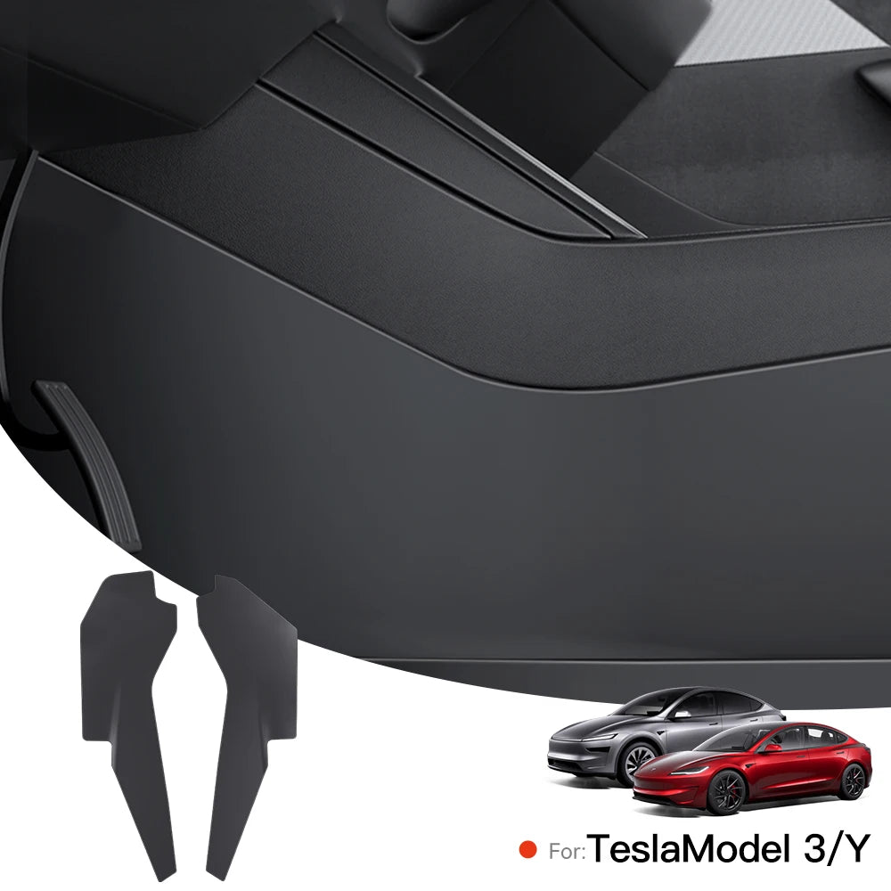 YZ For Tesla Model 3/Y/YL Highland Juniper 2026 TPE Central Control Side Anti Kick Pad Anti-dirt Protective Protecto