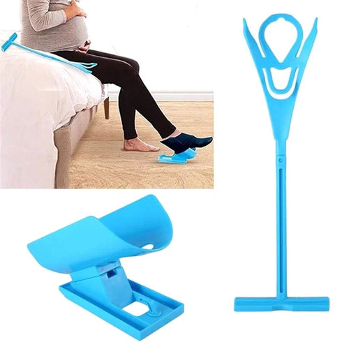 1 PC Flexible Sock Stocking Aid  Injuries Supplies Elderly Helper Wearing Sock Aids Unique Cradle Design Portable Plastic System