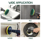 20 Pcs 6 Inch Scrubbing Pad Made of Nylon with Backed Flocking for Self-adhesion Multiple Grit Sizes Suitable for All Scenarios