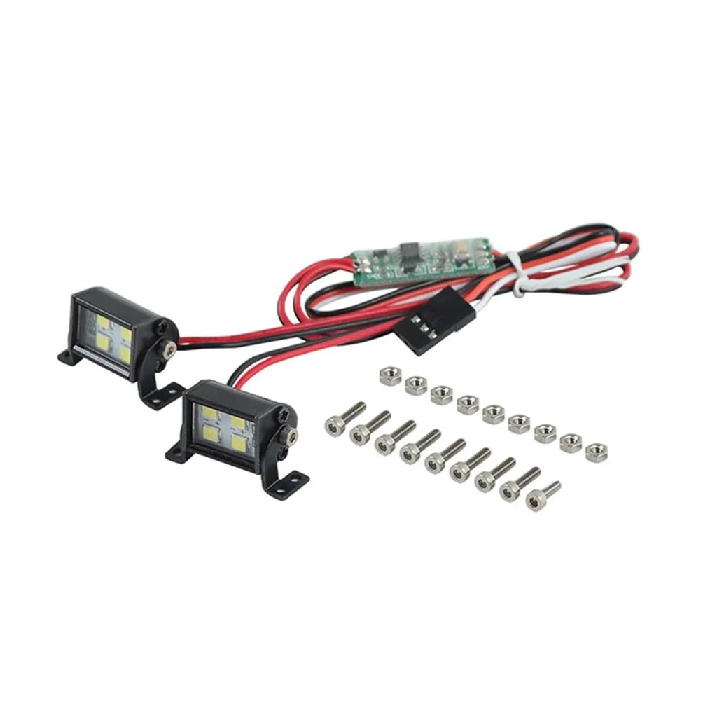 RC Car Super Bright LED Light Bar Roof Lamp CH3 Control for 1/10 RC Crawler Car Axial SCX10 Capra TRX4 TRX6 D90 CC01 YK4102