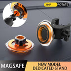 For BYD Denza B5 8 Leopard Car Magnetic Phone Holder Leopard 5 8 Gravity Navigation Mount Adjustable Ball Head Car Accessories