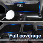 For Tesla Model Y Juniper 2025 2026 Launch Sun Shade Front Rear Side Window Sunshade Windshield Sun Outdoor Camping Accessories