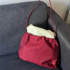 Women Bags 2025 New Nylon Korean Fashion Spring Cloud Shaped Shoulder Bag Handbag High-Capacity