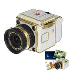 4K Retro Portable Simulation Camera Video Recording 16X Zoom 6400MP HD 2.0 Inch Screen With128GB Card Student Portable Camera