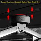 4pcs Lifting Jack Pad for Tesla Model 3/S/X/Y/Y Juniper Heavy Duty Rubber Lift Pucks Accessories for Tesla Vehicles 2013 to 2026