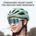 ROCKBROS Cycling Helmet Ultralight Adjustable Road & MTB, Integrally Molded, M/L 54-62cm