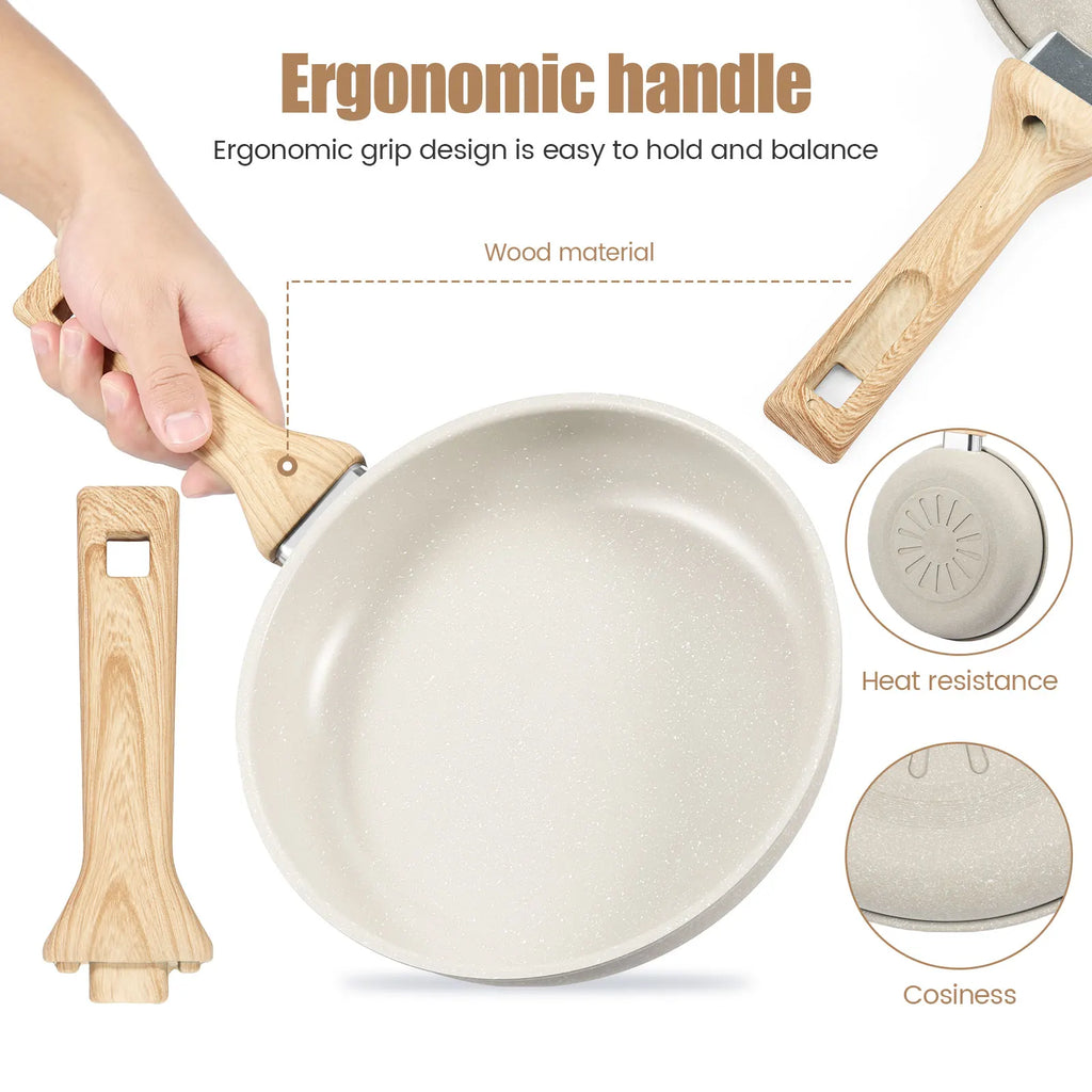 Transform Your Cooking with Our Premium Nonstick Ceramic Wok Fry Pan