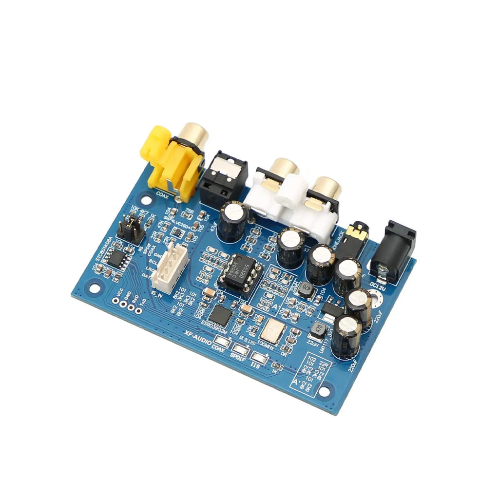 ES9039Q2M DAC Decoder Board with I2S DSD Optical Coaxial Input DSD512