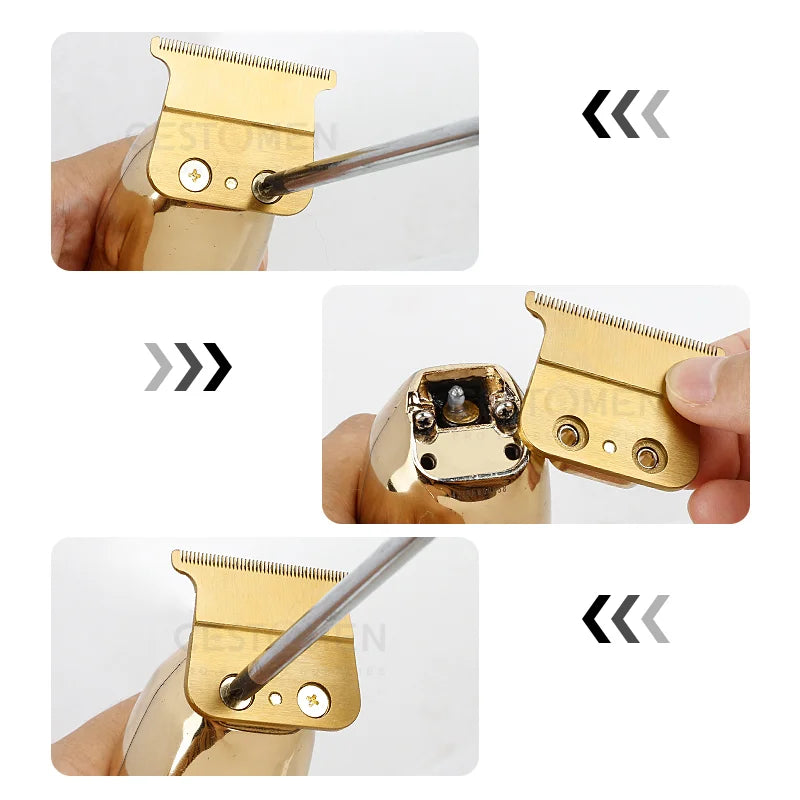 Professional Hair Clipper Blade For Babyliss Hair Trimmer Barber Trimmer Replacement Blade FX707 FX870 Cutter Barber Accessories