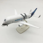 A330 Beluga Airways Airplane 42cm/20cm 1:150 Scale Diecast Resin Aircraft Metal Model Jet Openable Cargo Bay With Base Display