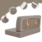 2 Pcs/set Jacquard RV Dinette Sofa Seat Cushion Covers Elastic Armless Couch Slipcovers Booth RV Camper Car Bench Backrest Cover