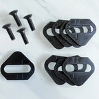 BikeFit Cleat Wedges for Shimano Road SPD-SL & MTB SPD ATAC SpeedPlay Crank Bros Cleats 8 pcs/Pack Bike Fitting
