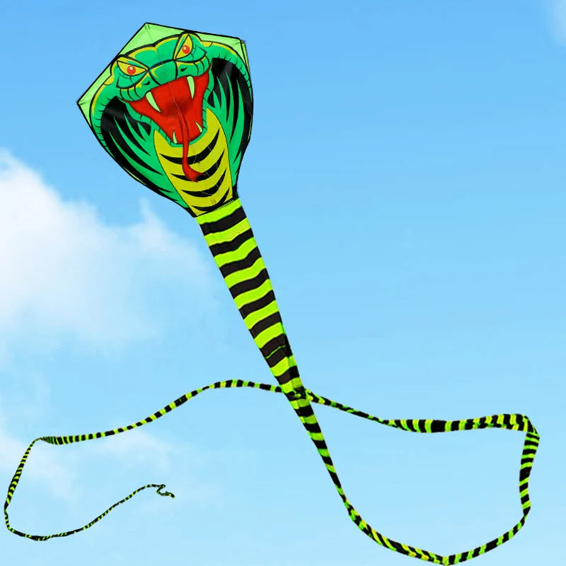 Large Snake Kite for Children kite Nylon facric Fly String Line Beach Sports Outdoor Play Weifang Cobra Kite Factory Koi line